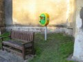 Defibrillator at St Matthew's Church, Harwell